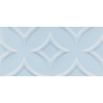 Плитка 16015 Авеллино голубой структура mix 7.4*15