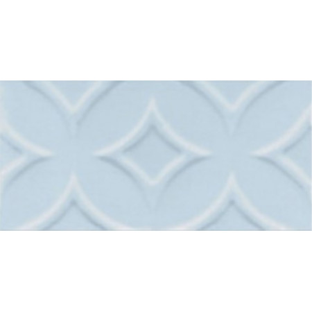 Плитка 16015 Авеллино голубой структура mix 7.4*15