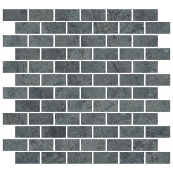 Мозаика MM13122 Декор Эвора мозаичный синий светлый глянцевый 32х30