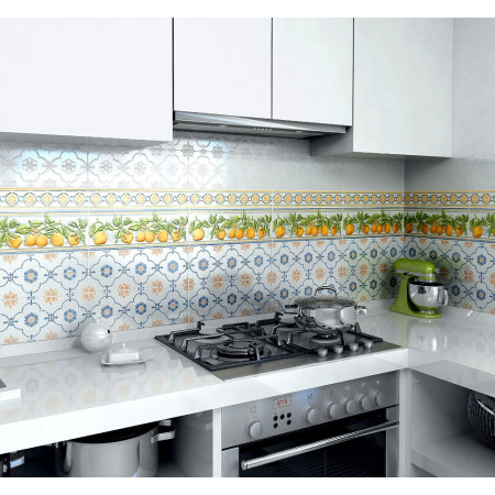 Плитка 15052 Сорренто орнамент 15x40