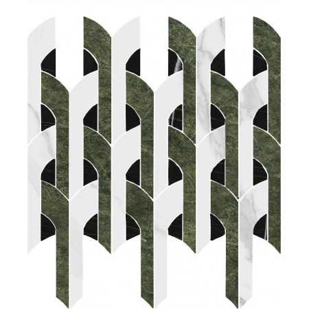 Керамогранит ID148 Риальто Нобиле 2 наборный лаппатированный 34,5x30