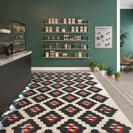 Керамогранит VT/A284/SG1010 Декор Кальсада 2 10,4х12