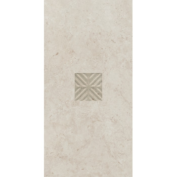 Плитка ID128 Декор Карму наборный бежевый матовый 30х60