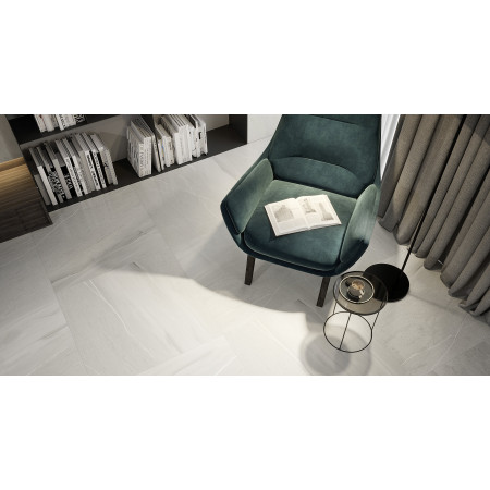 Керамогранит O-LAS-GGM091 Lake Stone лаппатированный серый 79.8x79.8