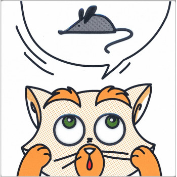 Плитка NT/A132/5009 Кошки-Мышки Мышка 20*20