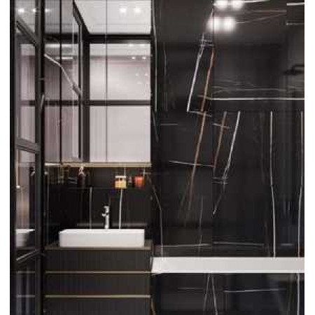 Керамогранит Kristal Nox White Parlak Nano Rectified 120x240