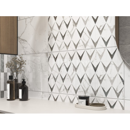 Плитка 16798 Marmo серый 59,8*29,8