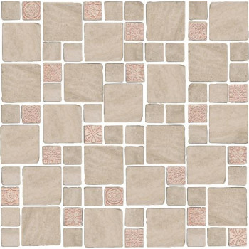 Мозаика MBD008 Риальто Антика 4 мозаичный бежевый матовый 30х30