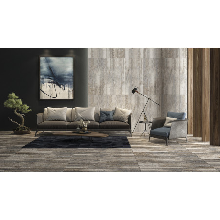 Керамогранит Cement Grey Full Lappato 60x120