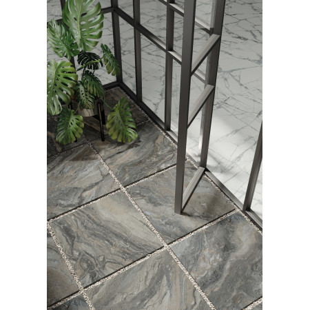 Керамогранит 620090000718 Бортик Гриджио Оробико закругленный правый 30х60