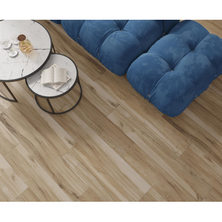 Керамогранит Rotten Beige серо-бежевый Матовый Структурный 20x120