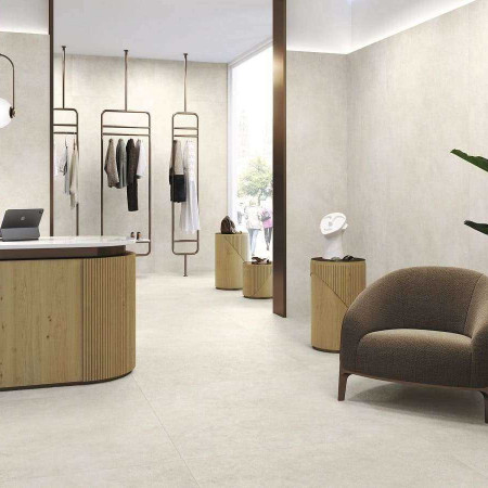 Плитка Craft Asphalt Off White Rect 40x120