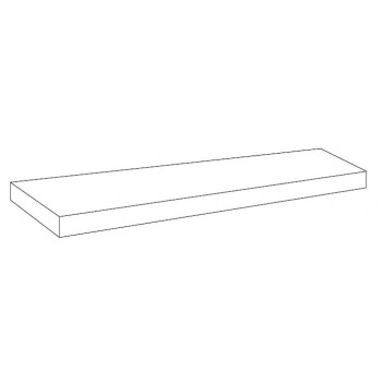 Ступени 620070001670 Volcano Bianco Scalino Angolare Sx 33X120