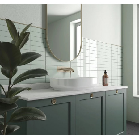 Плитка 28484 Costa Nova Onda White Glossy 5x20