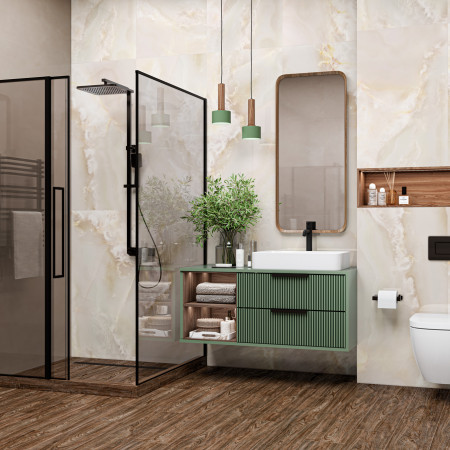 Керамогранит 60120MCA14P Monaco Onyx Aqua полированный 600x1200x7