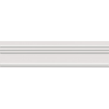 Плитка BLB049 Бордюр Багет Альвао белый матовый 20х5