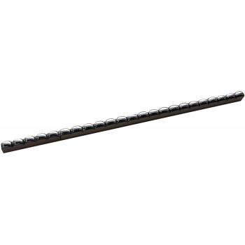 Плитка Бусинка бордюр Капсула платина 0.7х25