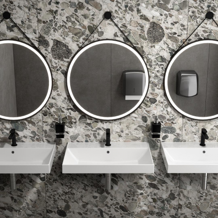 Керамогранит SG071702R6 Black Marinace лаппатированный 119.5x320х6