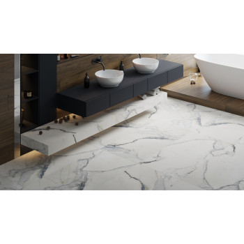 Ступени K-2002/LR/st01 Iceberg White 294х600x10