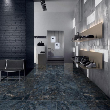Керамогранит GR211 Hex Azul High glossy 600x1200x9