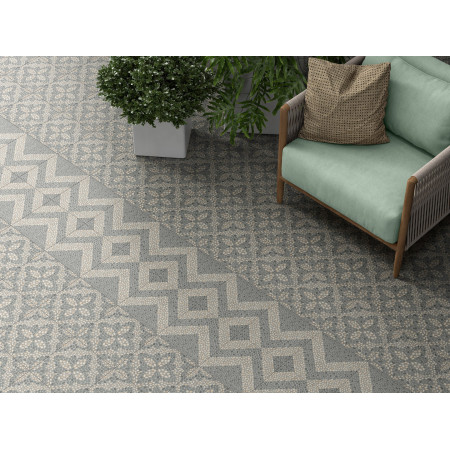 Керамогранит SG936600N Сассолино 2 серый матовый 30x30x8