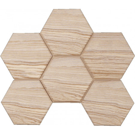 Мозаика Мозаика SI03 Selection Hexagon неполированная 25x28.5x1.0