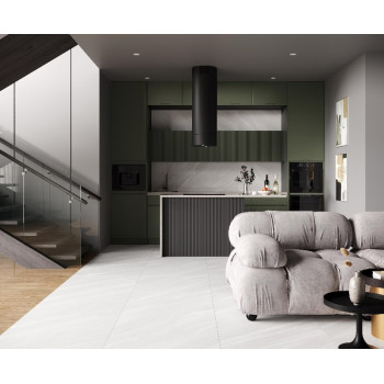 Керамогранит Casino silver светло-серый 80x80