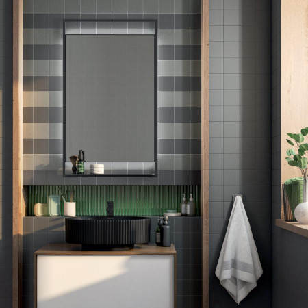 Керамогранит 21055 Агуста серый натуральный (из 36 частей) R10 30,1х30,1