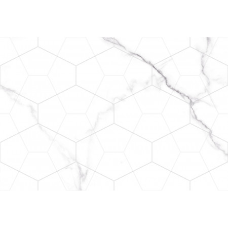 V9VG3205TG Декор кер. Vega GT Бел. 40*27 _геометрия_ 1 \8