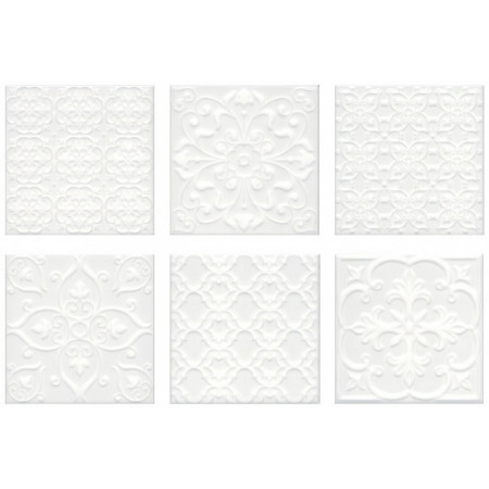 Плитка 5226 Суррей белый 20*20