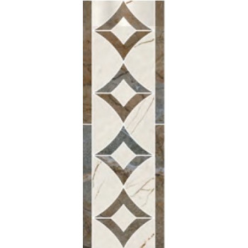 Керамогранит ID112 Бордюр Театро наборный 50.2*16.5