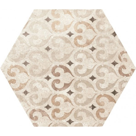 Керамогранит 22098 Hexatile Cement Garden Sand 17,5x20 (17 видов паттерна)