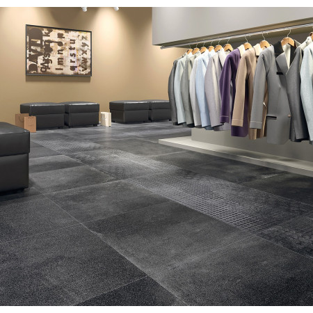 Керамогранит Skirting Granite Stone OXIDO Grey Light / Плинтус Гранит Стоун ОКСИДО Светло-серый LLR 120x6