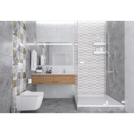 Плитка 18-05-06-3635-1 Java Декор-1 серый 30х60