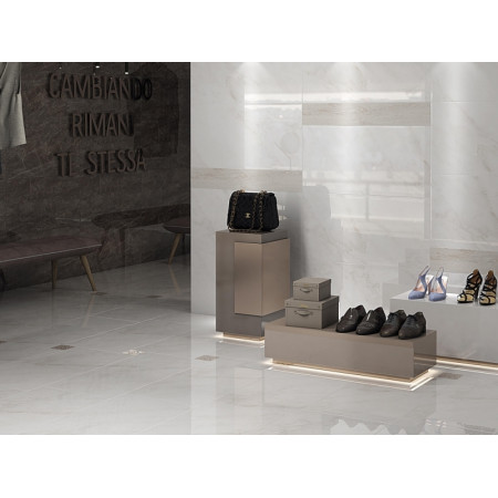 Керамогранит SG810402R Парнас пепельный декорированный лаппатированный 40х80