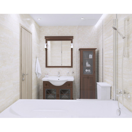 Плитка Декор Echo Elemental серый 30х60