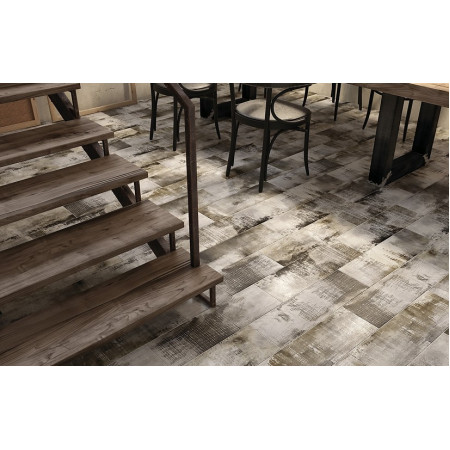 Керамогранит C-SY4M402D Shabbywood темно-серый 18,5x59,8