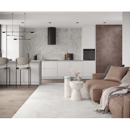 Керамогранит Gemini Bianco Карвинг 80х80