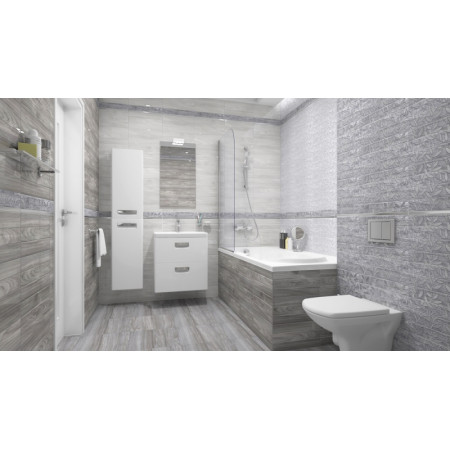 Плитка Bona Декор серый 08-03-06-1344-2 20х40