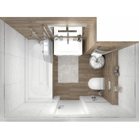 Керамогранит Timber коричневый 30х60