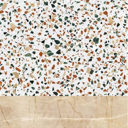 Керамогранит 0005896 Play Marble White 20x20