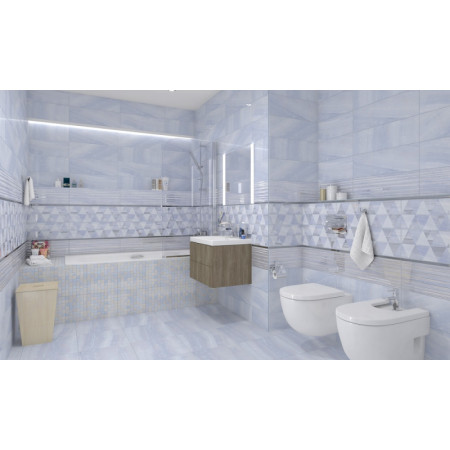 Плитка Декор Diadema Fly белый 17-03-00-1185-0 20х60