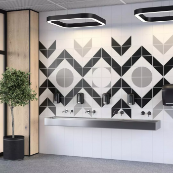 Плитка AZ/B010/5009 Декор Теорема 6 матовый 20x20