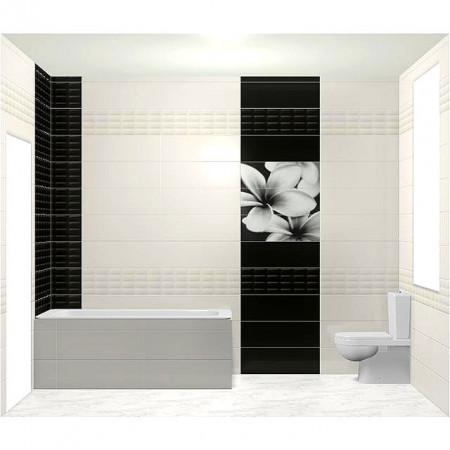 Плитка UG2U093D Universal Glass Flowers 75x75