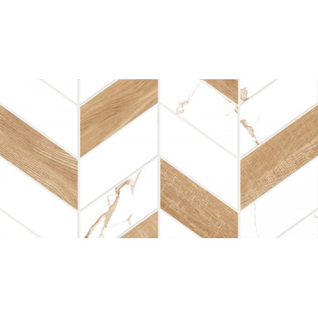 GT128VG Плитка облиц. Marmaris GT Бел. 50*25 геометрия_ 1 \74,25