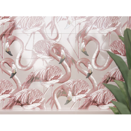 Плитка GRS071D Gradient розовый 19,8x59,8