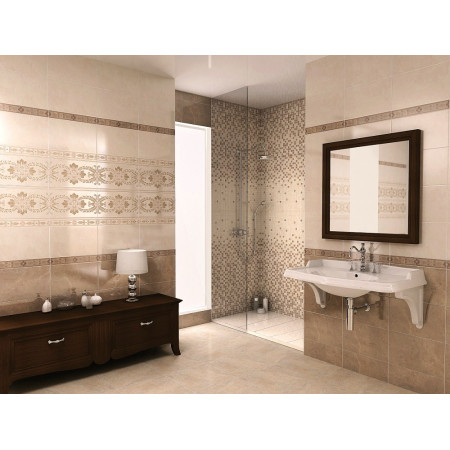 Плитка MM6268B Мармион серый мозаичный 25*40 декор