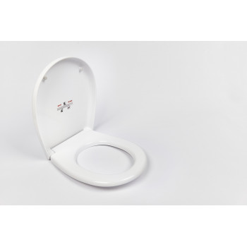 Комплект унитаза с крышкой GALASSIA KIT EDEN 7217 Slim