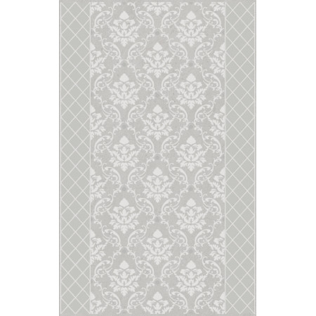 Плитка AZ/A053/6424 Декор Мотиво серый светлый глянцевый 25x40