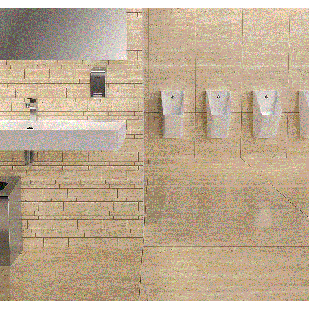 Ступени Подступенок Гранит Стоун ТРАВЕРТИН медовый / Tread rase Granite Stone TRAVERTINE Honey SR 120x15